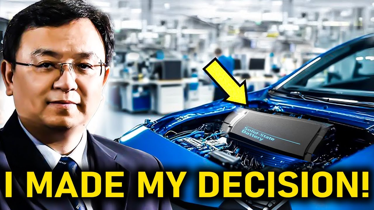The BYD Finally Announces The SOLID STATE Batteries with 10 Minutes Charging !