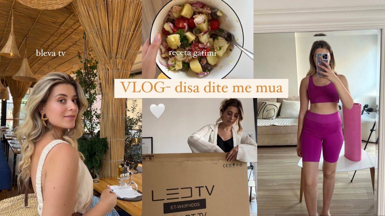 Bleva TV | me ne fund |supermarket haul, sallate me patate, zumba, bera thonjte| VLOG
