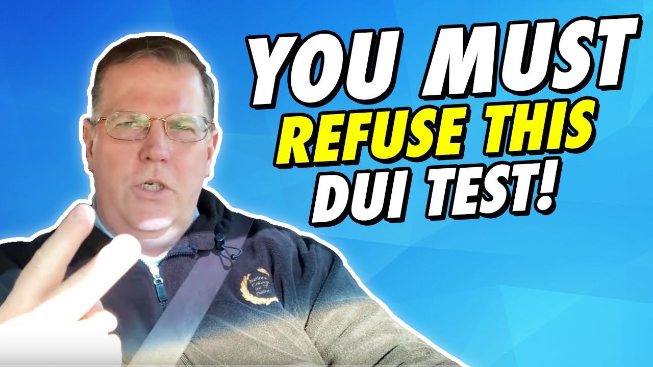 The DUI Breath Test You MUST Refuse!