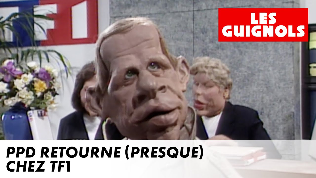 PPDA revient (presque) à TF1 - Les Guignols - CANAL+