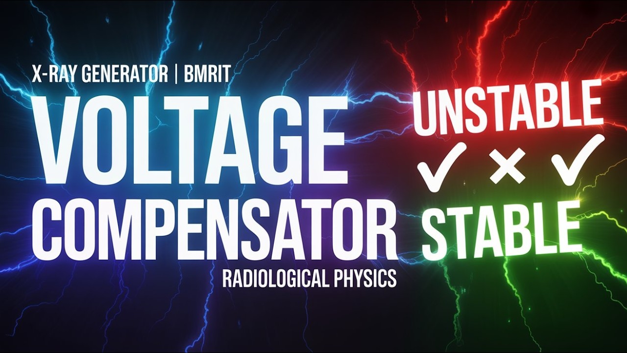 Mains Voltage Compensator | X-Ray Generator | Conventional Radiography | BMRIT 2nd Semester