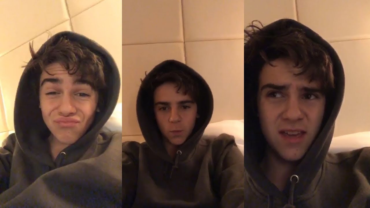 Jack Dylan Grazer | Instagram Live Stream | 22 December 2018