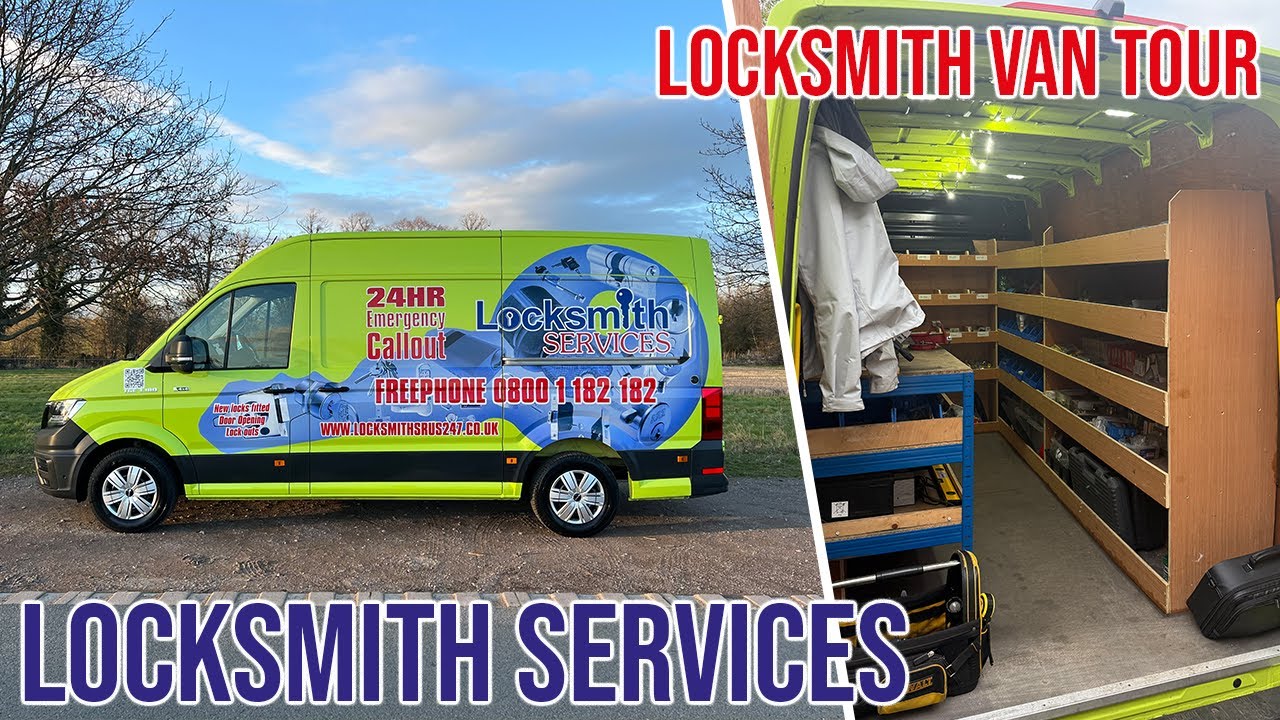 Экскурсия на фургоне слесаря-слесаря ​​— услуги слесаря-слесаря