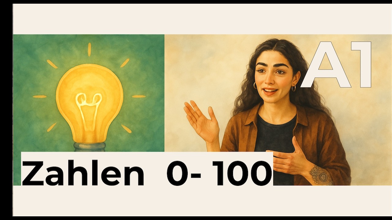 01 | German Grammar A1 | Numbers 0-100 | Avas Geschichte
