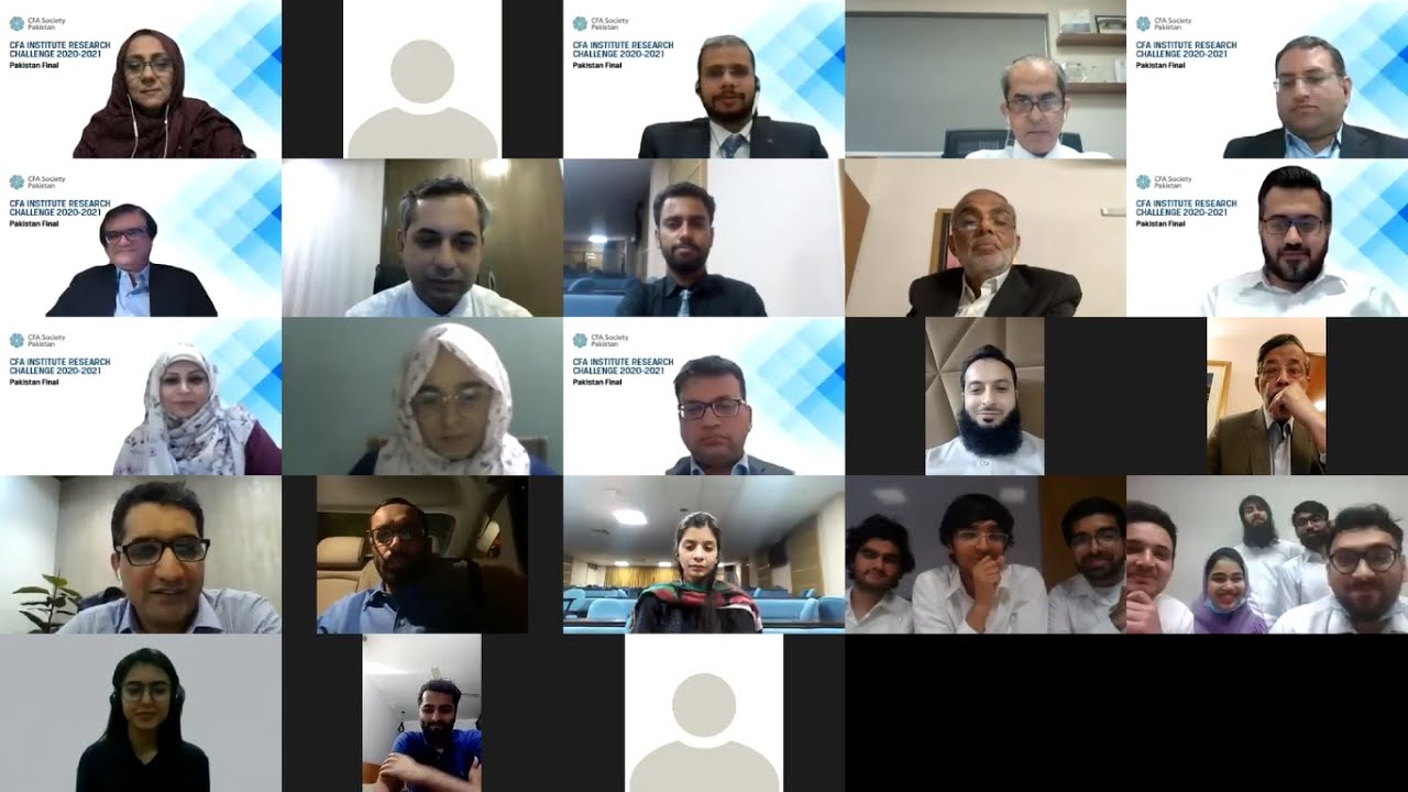 CFA INSTITUTE RESEARCH CHALLENGE 2020-21 (Pakistan Final)