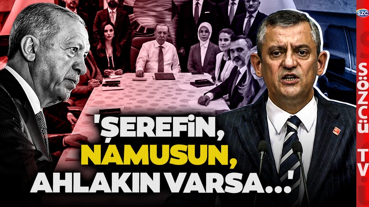 'ŞEREFİN, NAMUSUN, AHLAKIN VARSA...' Özgür Özel'den Erdoğan'a Tarihi Soru! Neler Dedi Neler