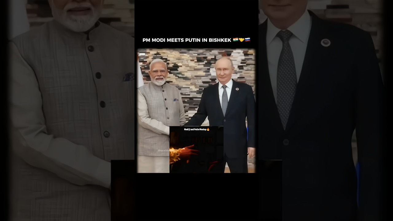 PM Modi met Vladimir Putin🇮🇳🇷🇺 #geopolitics