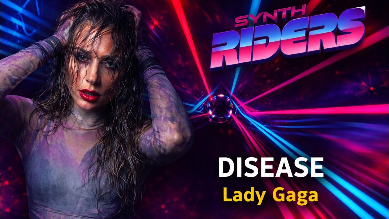 Synth Riders | Disease - Lady Gaga | Master | Full Combo! | Lady Gaga DLC
