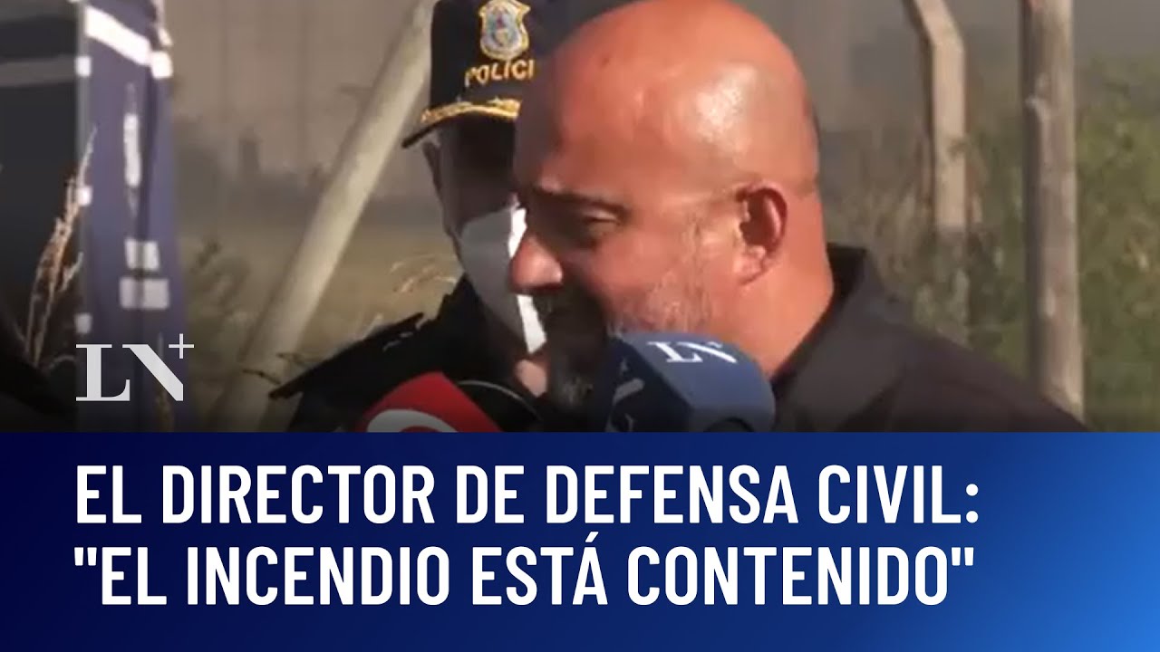 El Dir. de Defensa Civil sobre la explosión: 