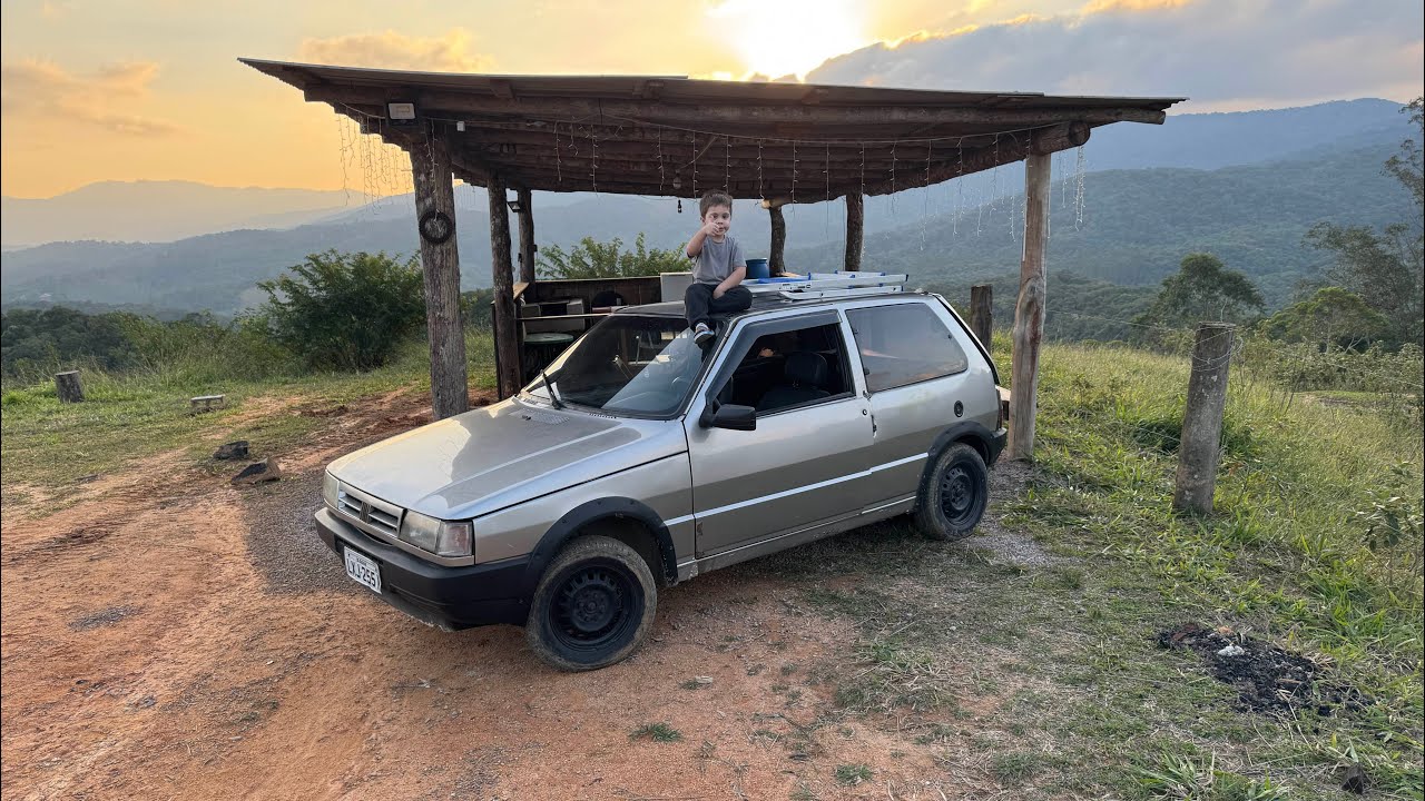 SUBI PELA PRIMEIRA VEZ COM O UNO NO RANCHO DA MONTANHA. Thiago velho