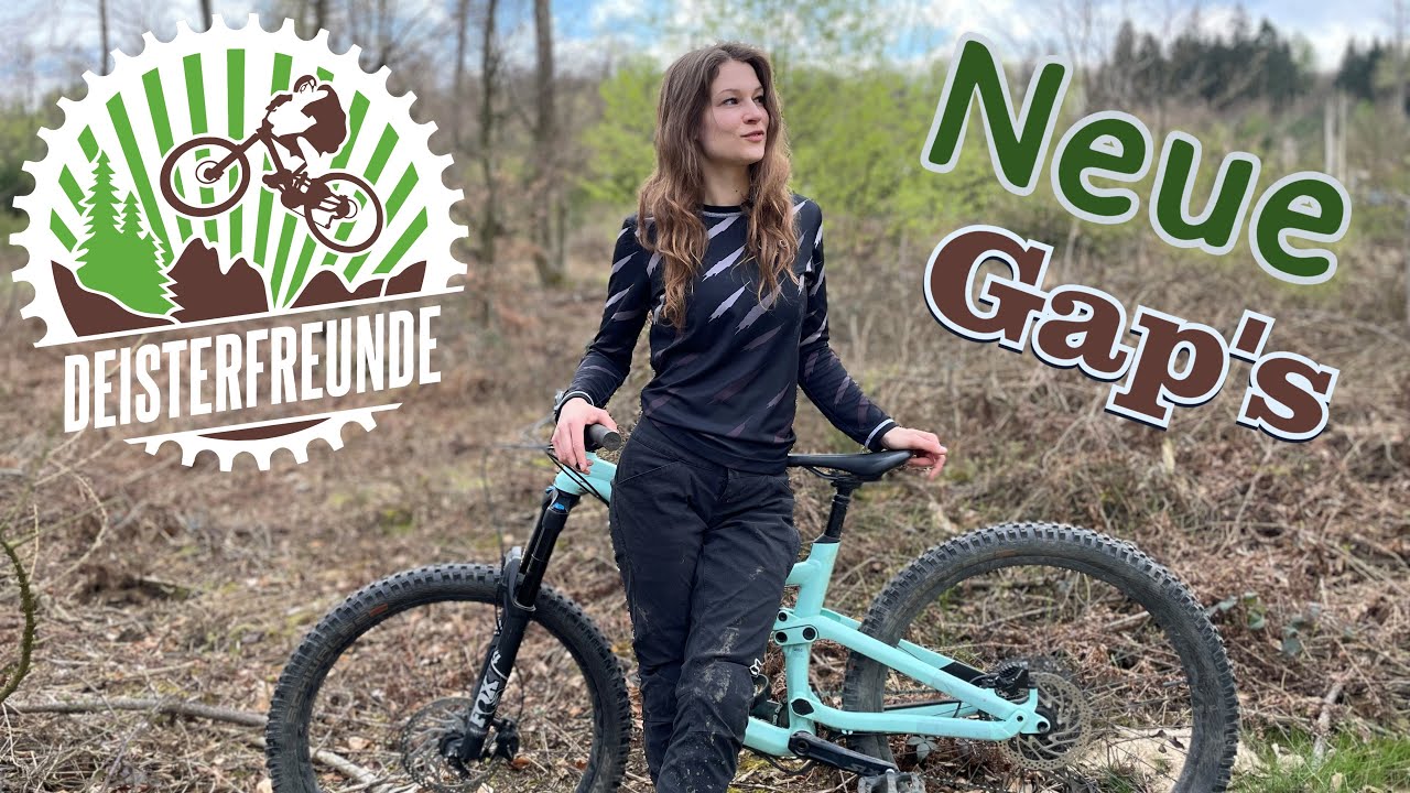 NEUE GAPS auf dem Ü30-TRAIL im DEISTER!/Traue ich mich alle SPRÜNGE? /MTB in Hannover Deisterfreunde