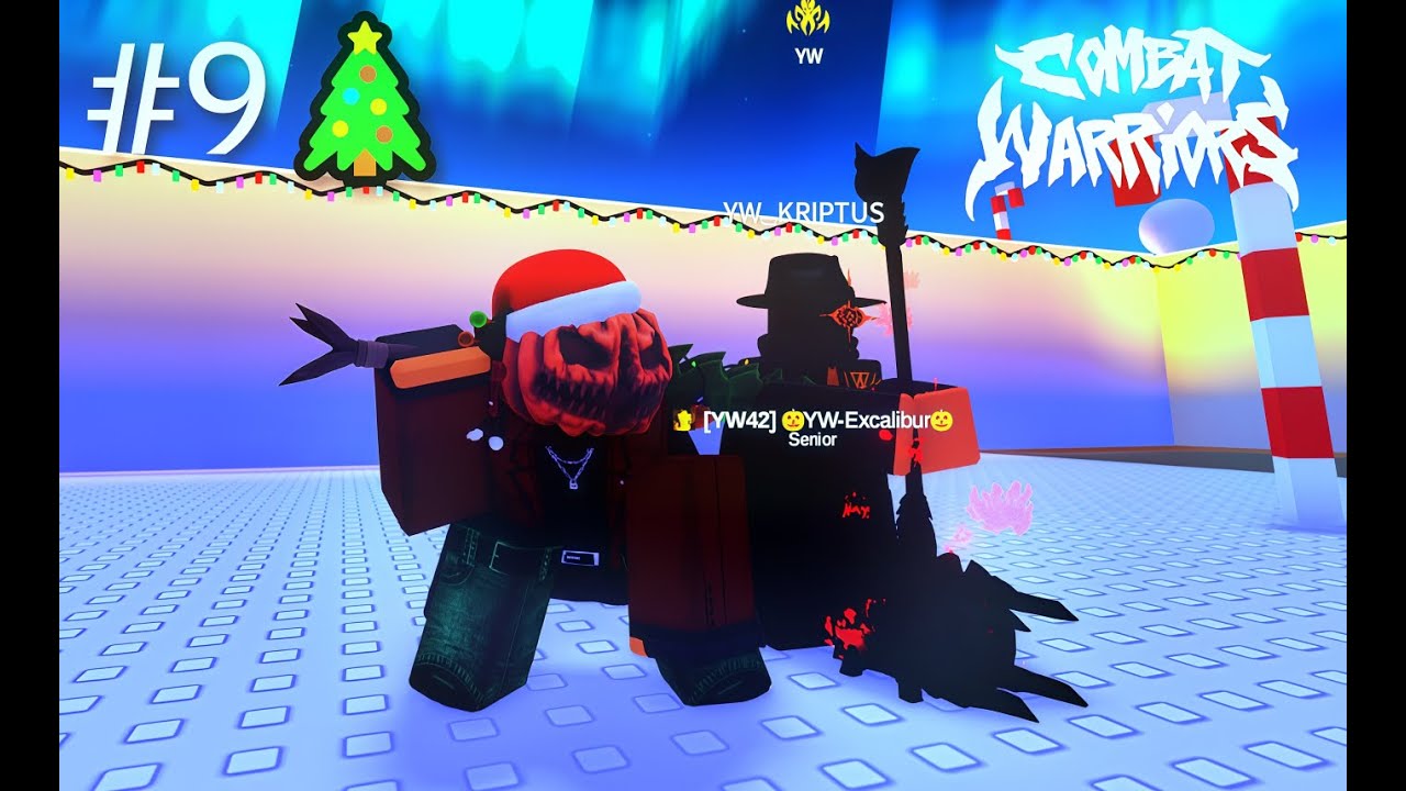 🎄#9 Roblox Combat Warriors // Cleaning Toxic Teamers in Small Servers [PART 1]🎄