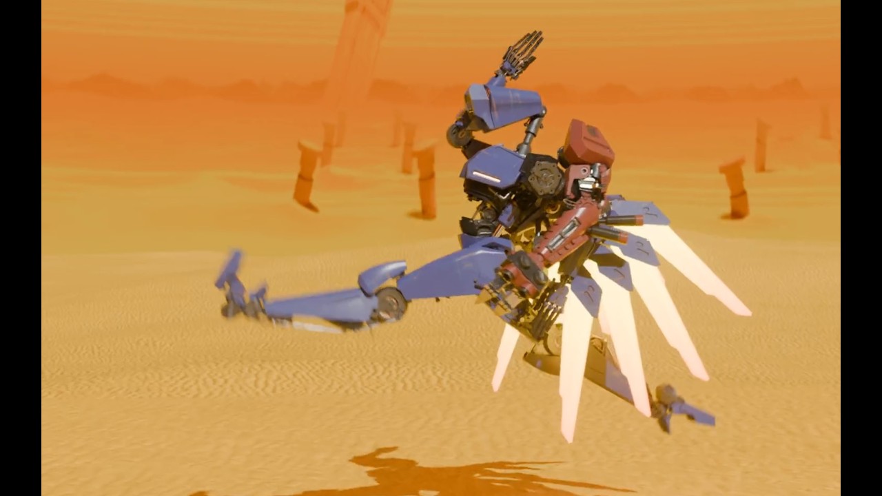 My super duper awesome V1 arm switching thing in blender that I actually made myself y'know and also