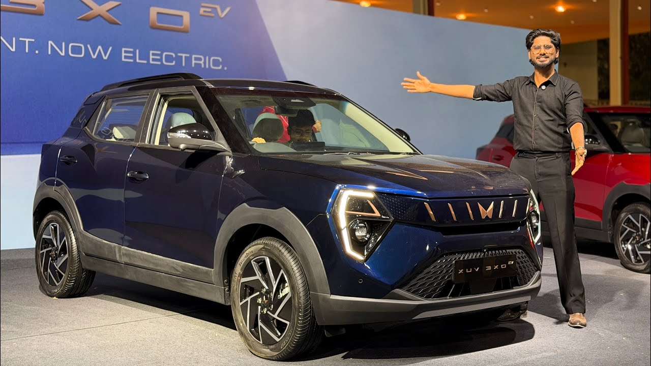 Обзор электромобиля Mahindra XUV 3XO на малаяламском языке | Наджиб
