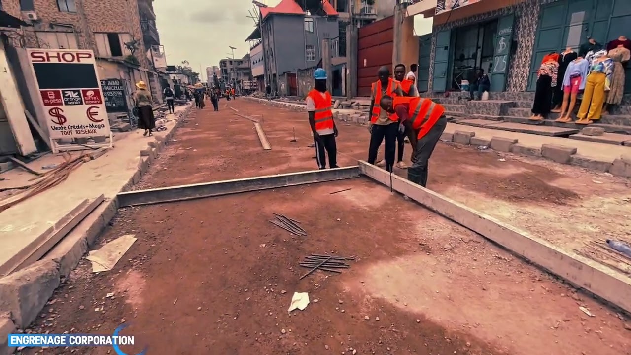 Engrenage Corporation : Mission de Contrôle sur le Projet Routier de l’Avenue Kabinda