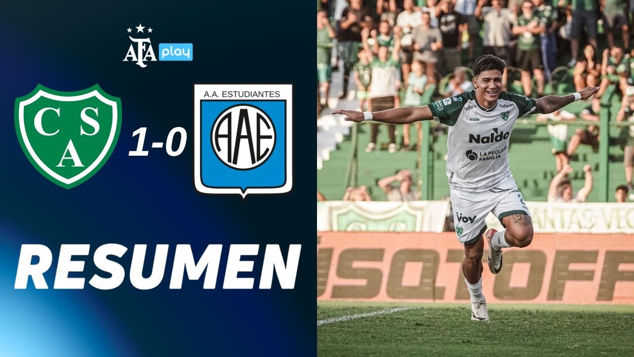 Sarmiento 1 vs. 0 Estudiantes Río Cuarto | #TorneoApertura2026 | RESUMEN | Fecha 8