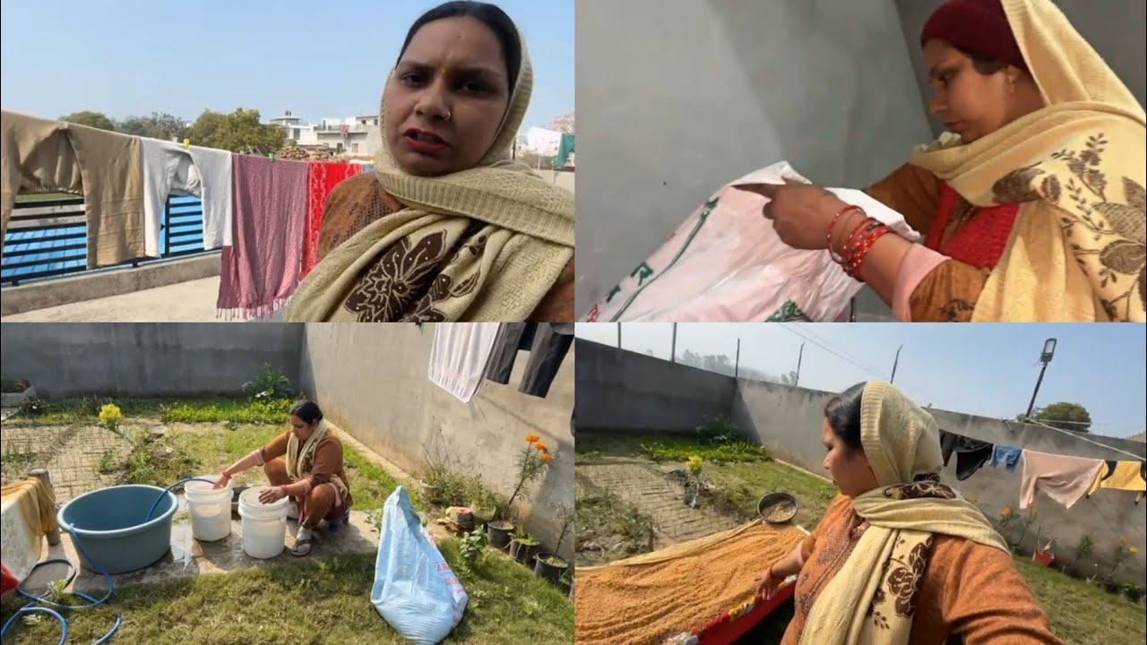 Aaj mili Anaaj dhone ki jimmedari 😊