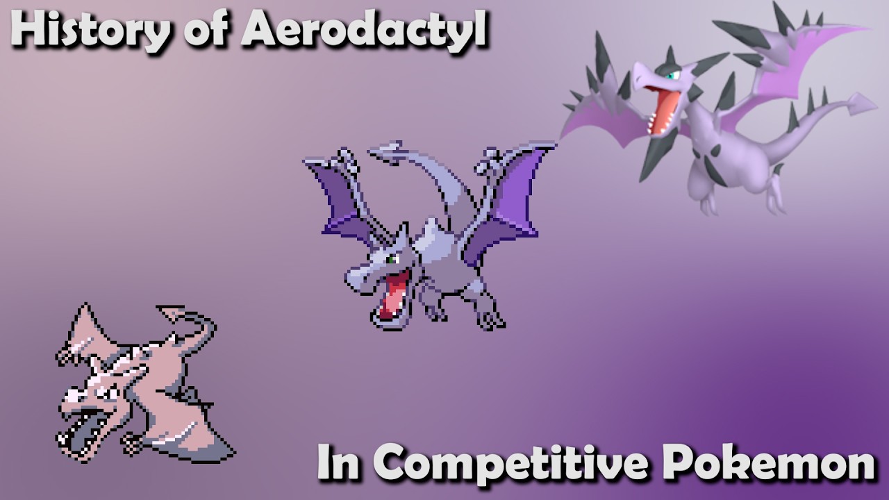 How GREAT Was Aerodactyl ACTUALLY? - History of Aerodactyl In Competitive Pokemon