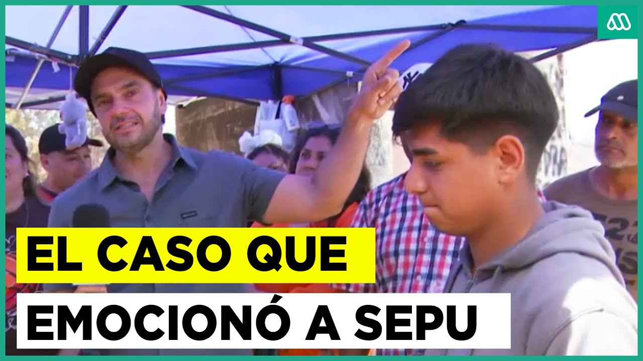 “Eso es nobleza”: Joven emocionó hasta las lagrimas a Rodrigo Sepúveda en zona afectada