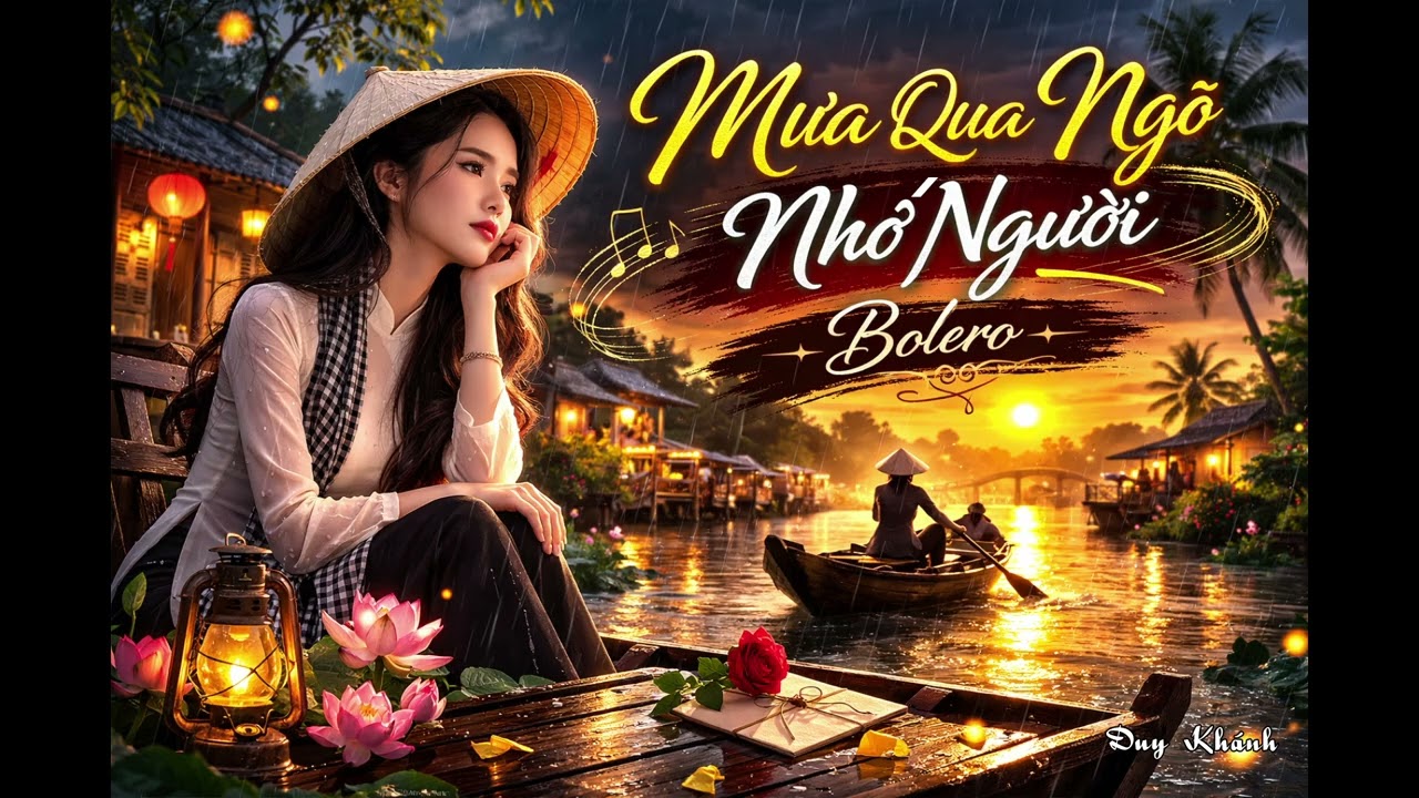 MƯA QUA NGÕ NHỚ NGƯỜI | Bolero Buồn Cho Người Từng Yêu | Nhạc Vàng Hay Nhất