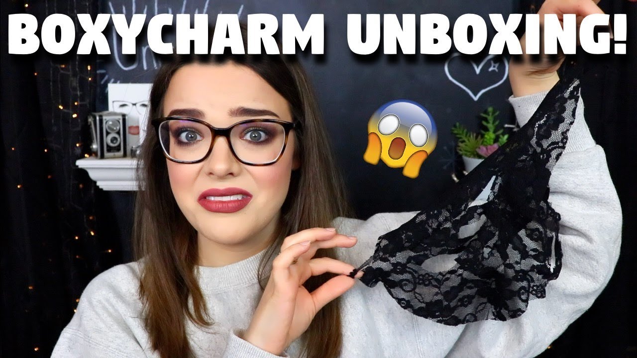 GREAT BOX!? BUT IM NOT SURE ABOUT THIS THING! Boxycharm Unboxing & Try On October 2018