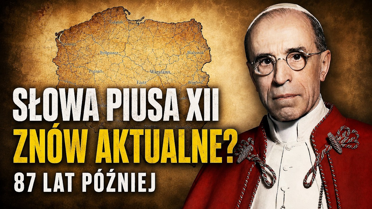 PIUS XII OSTRZEGAŁ 8 DNI PRZED WOJNĄ. CZY JEGO SŁOWA ZN&Oacute;W SĄ AKTUALNE?