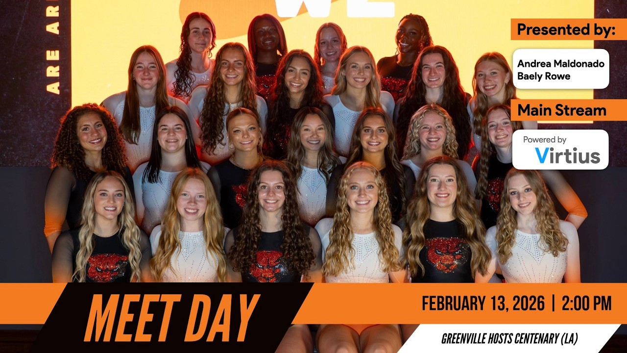 Virtius Official Stream - Greenville vs Centenary - Women's NCAA Gymnastics
