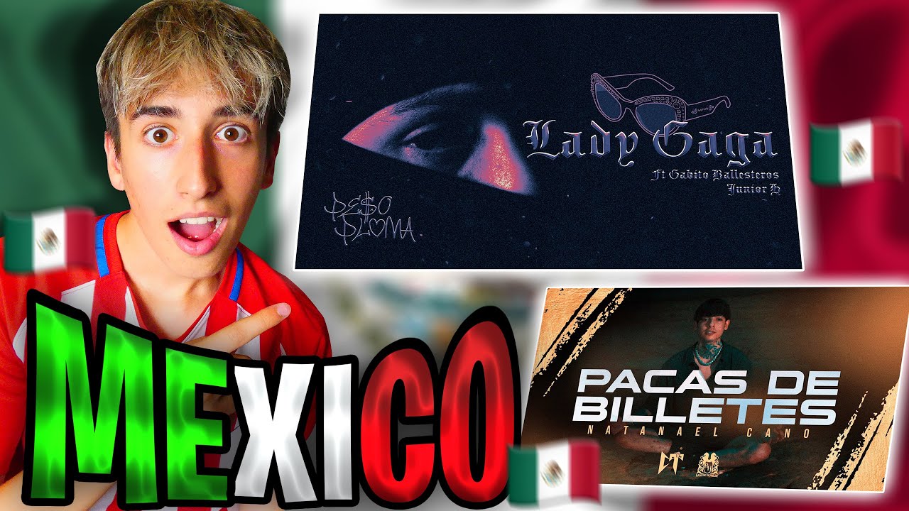 ESPAÑOL REACCIONA CORRIDOS MEXICANOS ||PARTE 9|| Natanael-Pacas De Billetes y LADY GAGA -Peso Pluma.
