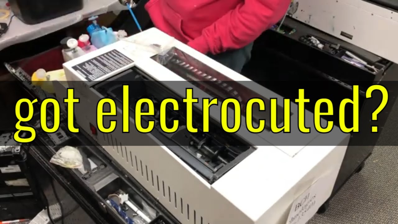 Repair and Review: GreenColor L1800 DTF Printer