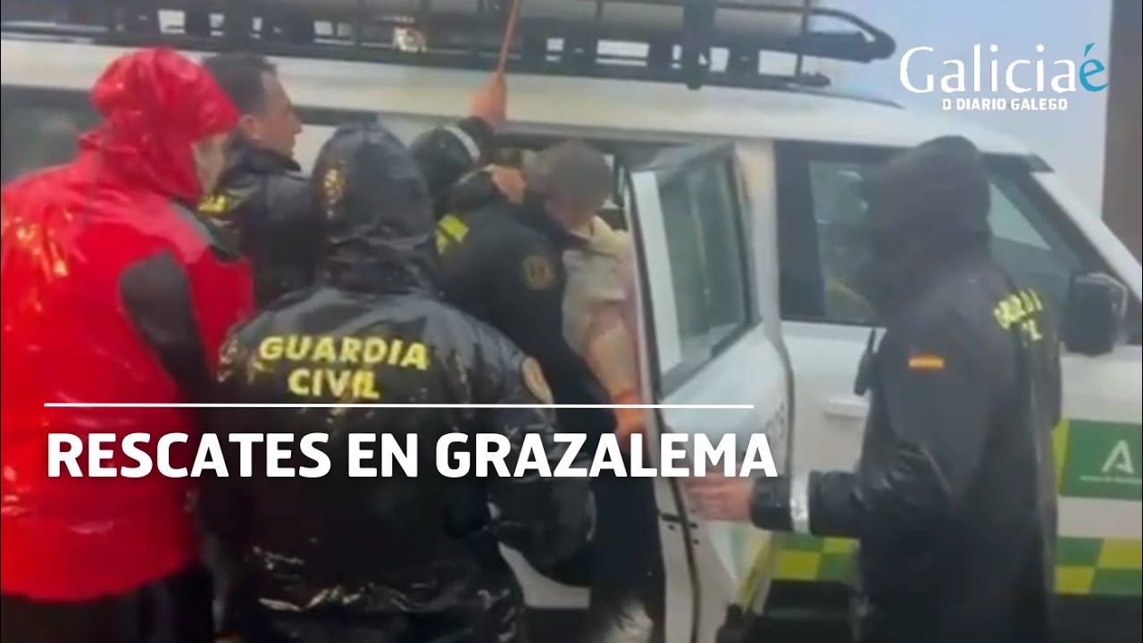 La Guardia Civil rescata a varias personas y animales en Cádiz ante las fuertes inundaciones
