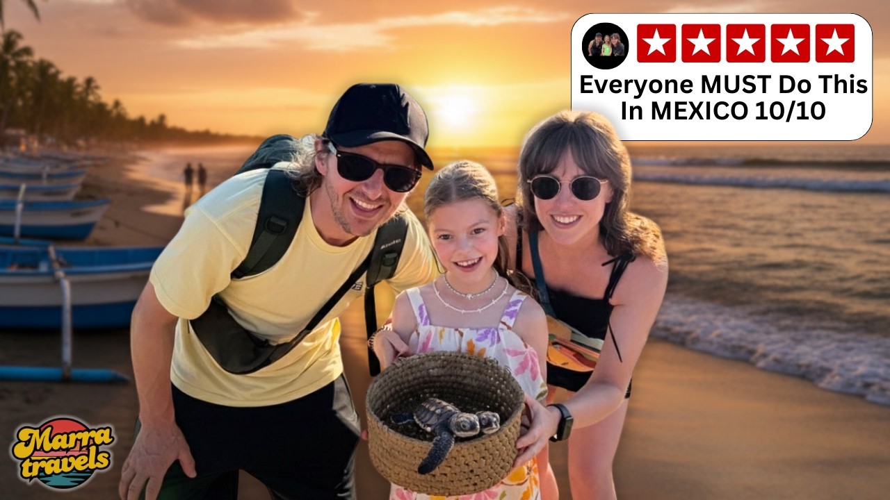 We Saved Baby Turtles On The Coast of Mexico (BUCKET LIST EXPERIENCE)