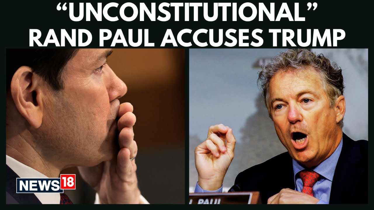 BREAKING: Rand Paul Grills Marco Rubio | Trump Govt Violated U.S Constitution By Capturing Maduro