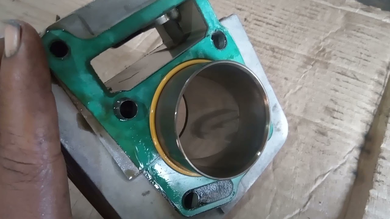 como trocar juntas do motor da Ybr125