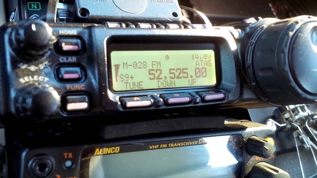 Yaesu FT 857D 6 meters FM QSO