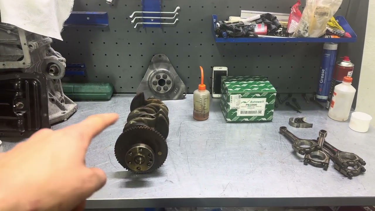 Киа Рио 1.6 G4FC большой расход масла и перекладка поршневой.гильзовка блока 