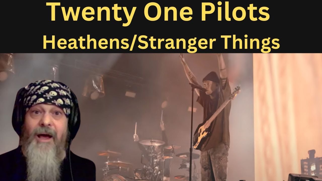 SO COOL! - Metal Dude (REACTION) - Twenty One Pilots - Heathens//Stranger Things (Live from Romania)