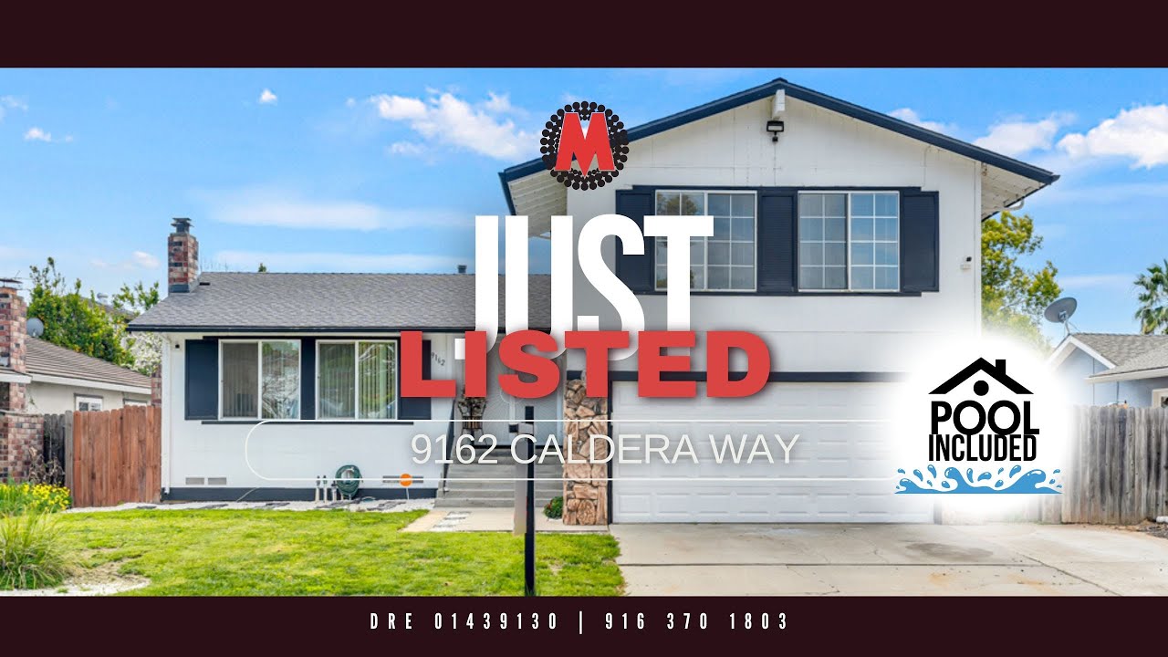 🏡 Pool Home Opportunity in Rosemont | 9162 Caldera Way, Sacramento, CA 95826