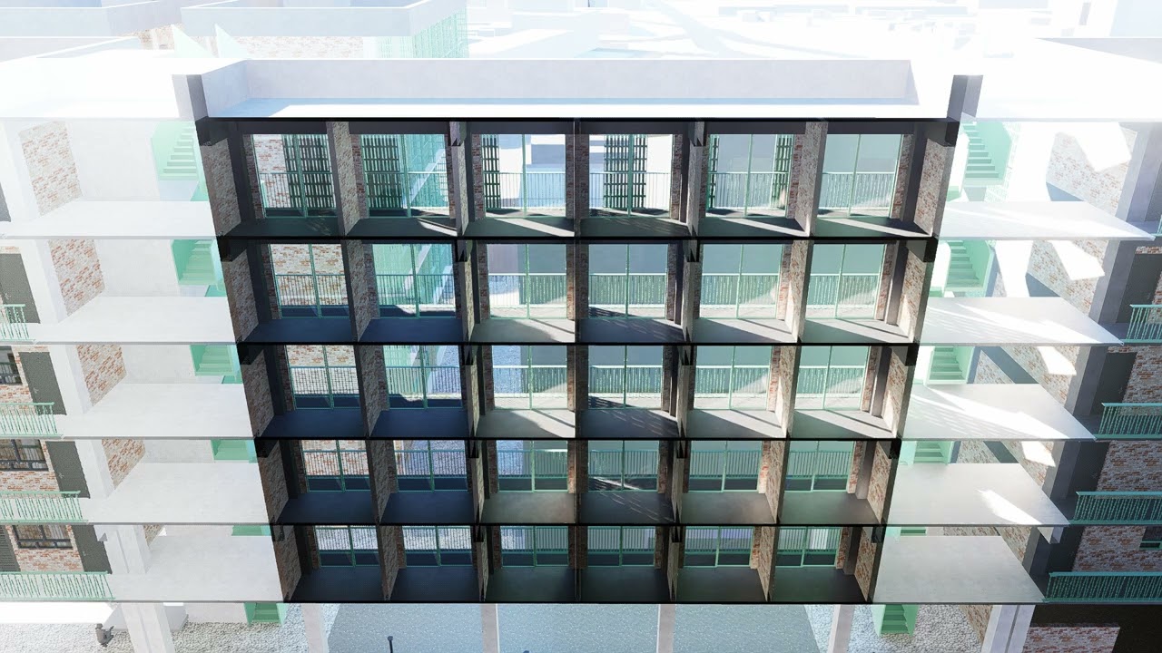 An&aacute;lisis Solar Edificio D2 Fachada Poniente 21 Diciembre