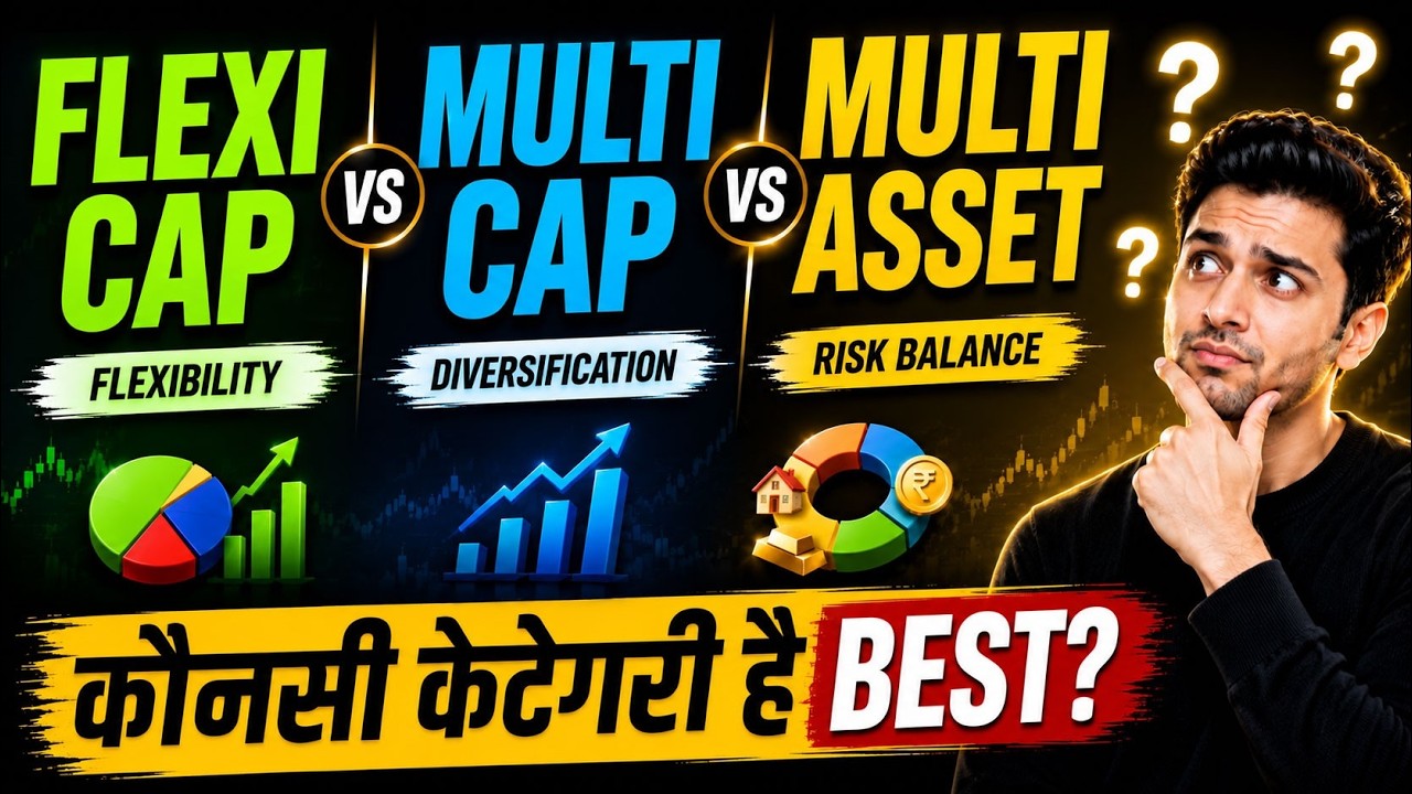 Flexi Cap vs Multi Cap vs Multi Asset | Which Mutual Fund Category is Best for SIP?