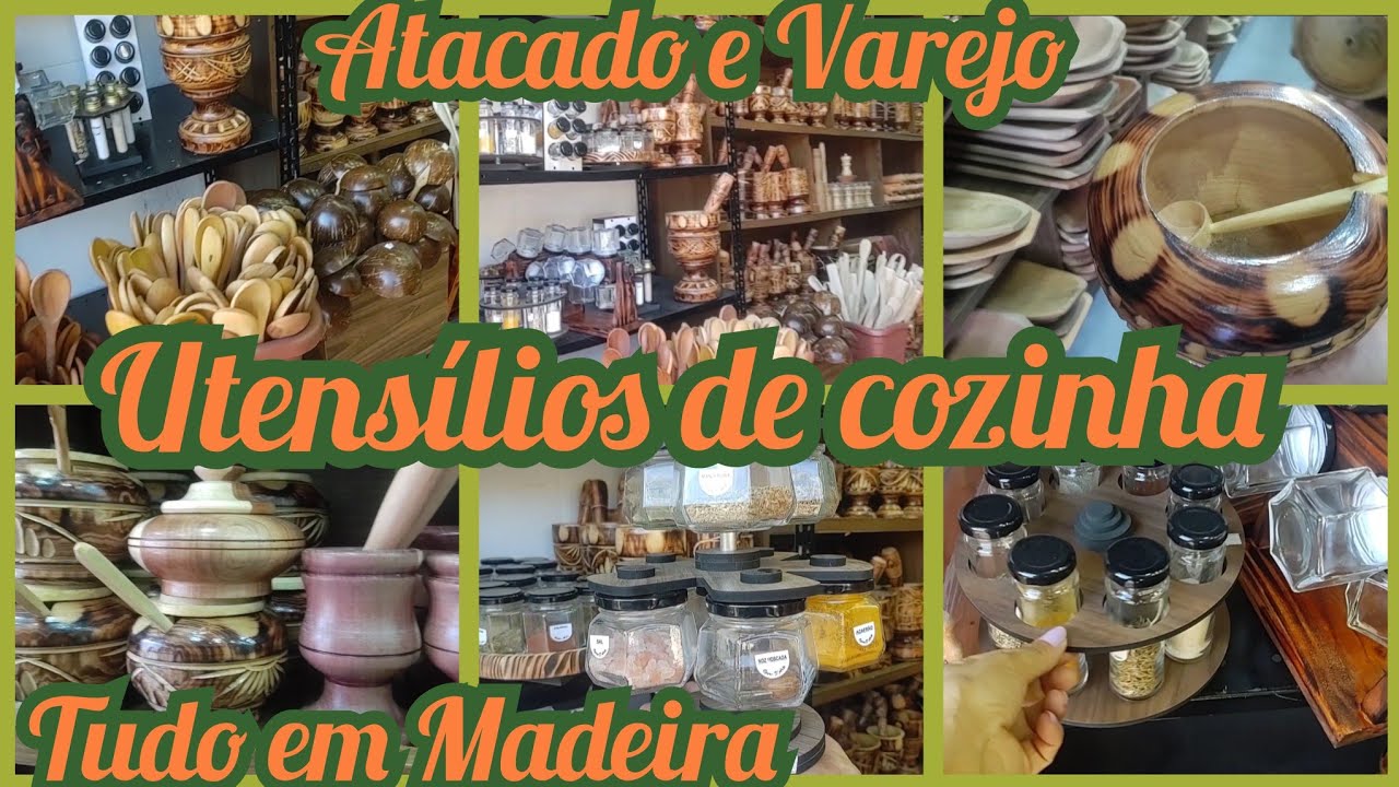 LOJA DE UTENSÍLIOS DE COZINHA EM MADEIRA -LAMARE  ARTESANATOS PORTA CONDIMENTOS GIRATÓRIO