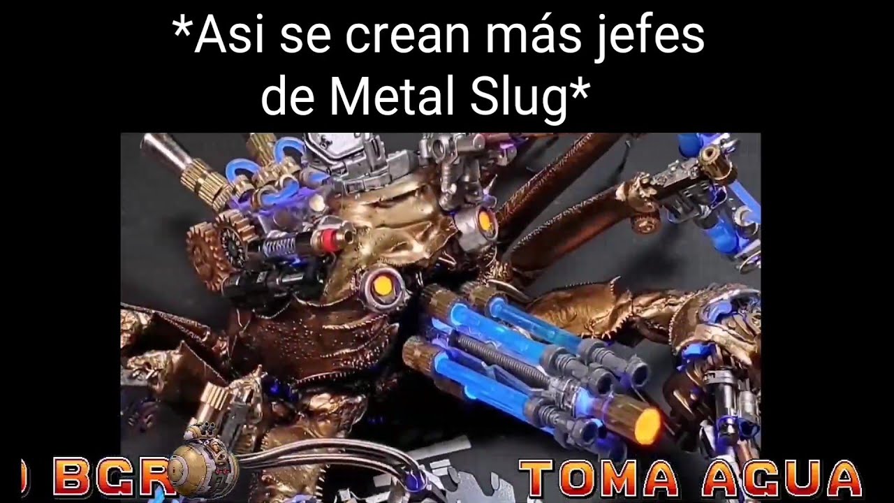 *Asi se crean más jefes*.........Metal Slug #memes