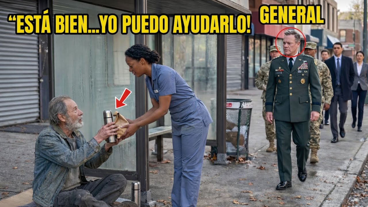 Niña negra llevaba desayuno a un anciano a diario; un día, militares llegaron a su puerta