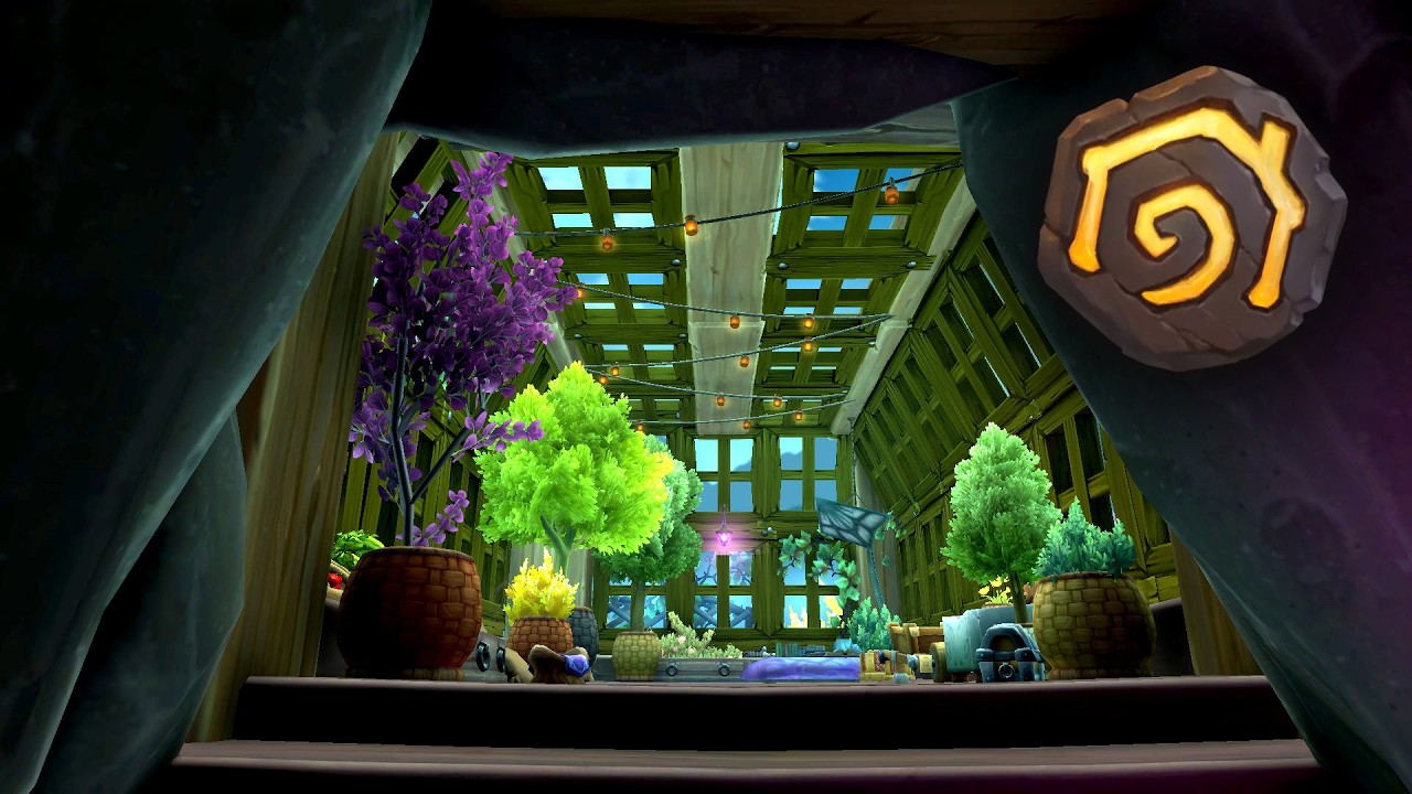 I created a greenhouse in my WoW house and it looks stunning