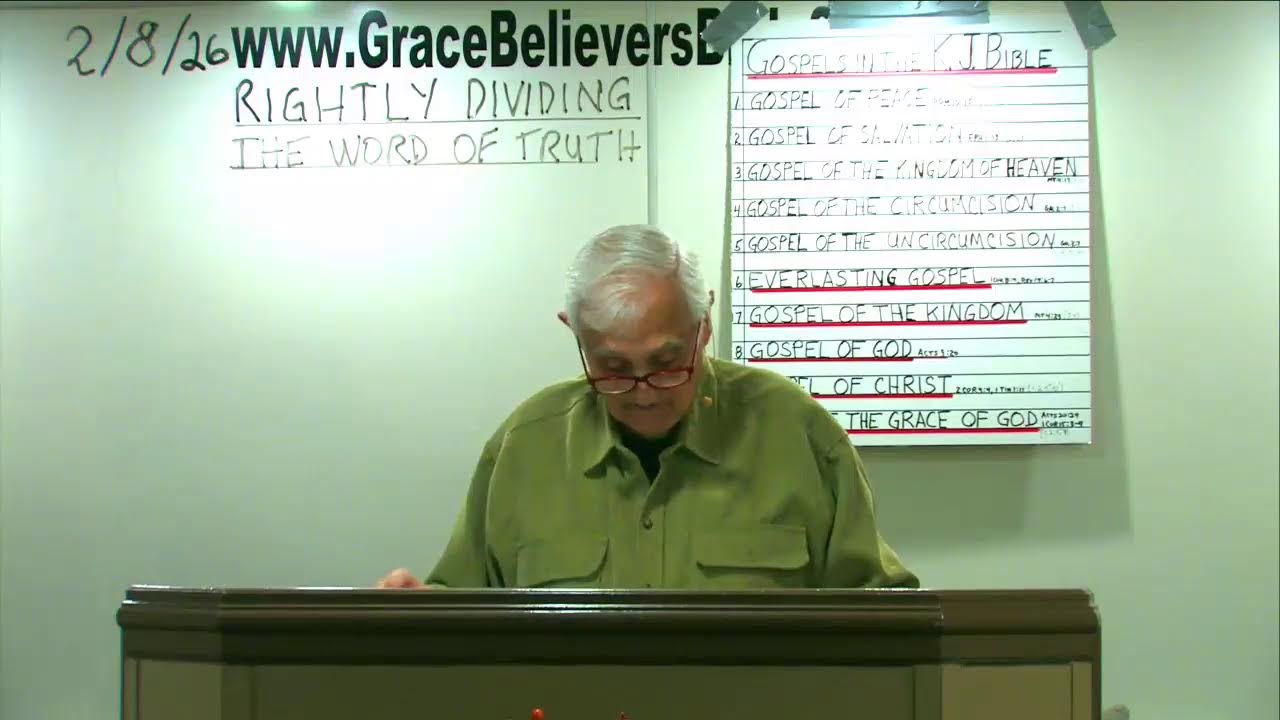 Grace Believers Bible Study Church with Pastor Byron Wiggins, 