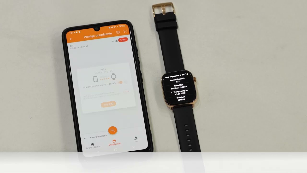 Konfiguracja smartwatcha z aplikacją FitCloudPro WonderWatch