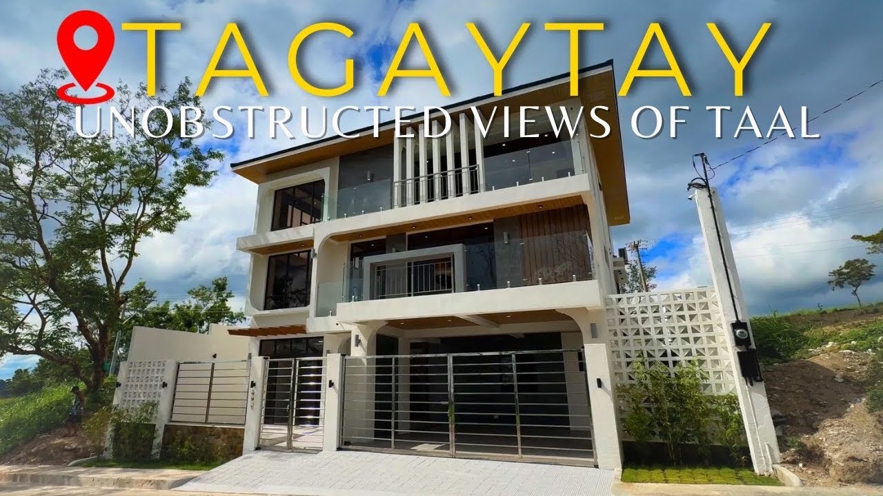 Luxury 4BR Home with Stunning Taal Lake View in Splendido Taal | PHP 52.5M Modern House Tour