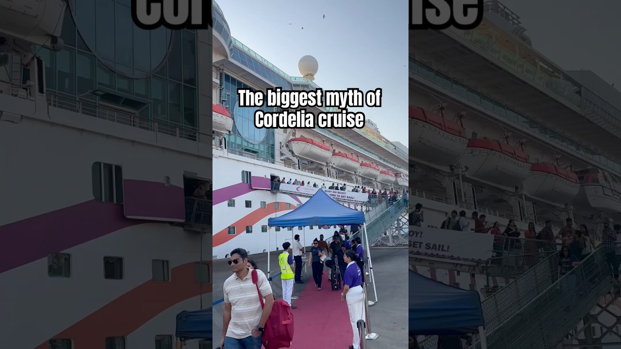 The biggest myth of Cordelia cruise #cruise #cordelia #cruiseship #cruiselife #ship #shorts