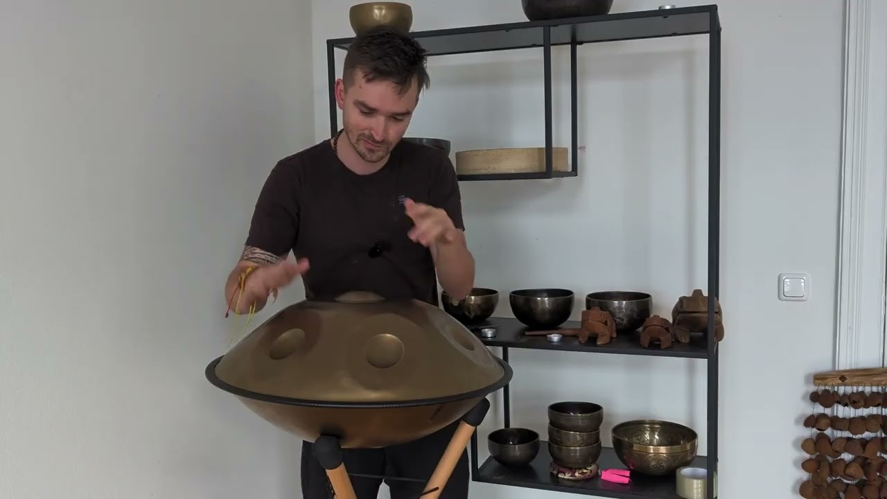 10 Minuten harmonische Handpan Musik | Meditation | Soundhealing | Sela