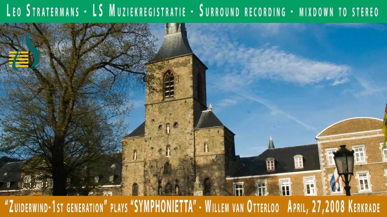 SYMPHONIETTA for 16 wind instruments - Willem van Otterloo (blazersensemble ZUIDERWIND)