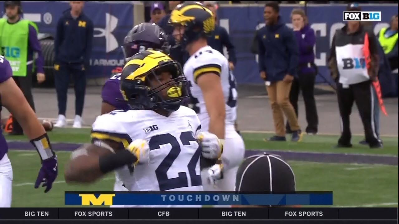 2018 Michigan Football Highlights @ Northwestern
